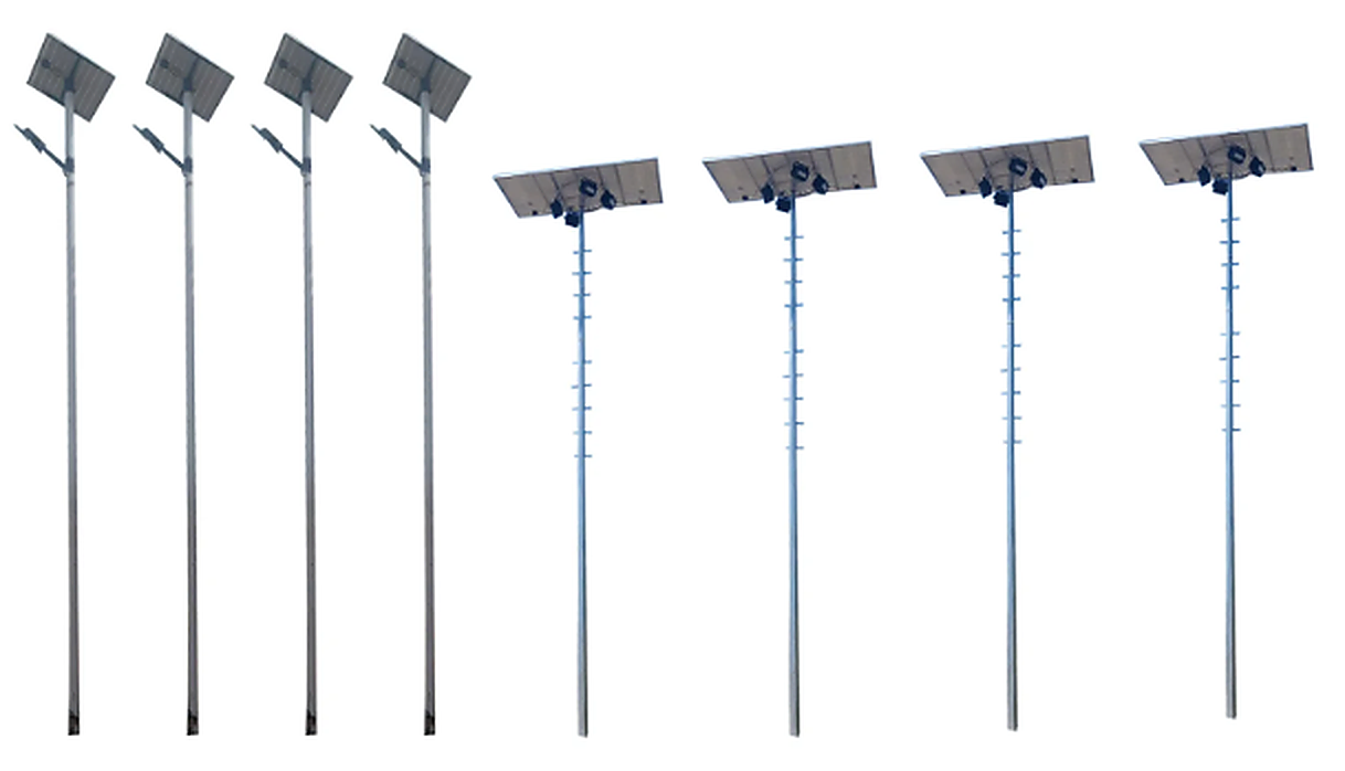 Super Solar street light and solar high mast systems